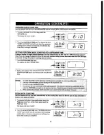 Preview for 12 page of Emerson MW8888B Owner'S Manual