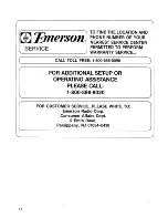 Предварительный просмотр 52 страницы Emerson MW8985D Owner'S Manual