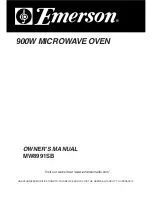 Preview for 1 page of Emerson MW8991SB Owner'S Manual