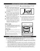 Предварительный просмотр 7 страницы Emerson MW8992-RD Owner'S Manual