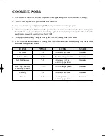 Предварительный просмотр 38 страницы Emerson MW8993BC Owner'S Manual & Cooking Manual