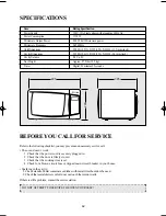 Предварительный просмотр 43 страницы Emerson MW8993BC Owner'S Manual & Cooking Manual