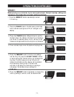 Предварительный просмотр 16 страницы Emerson MW8998B Owner'S Manual