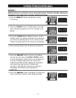 Предварительный просмотр 16 страницы Emerson MW8999RD Owner'S Manual