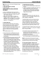 Preview for 21 page of Emerson NELSON HEAT TRACE CM-2201 Installation And Operating Instructions Manual