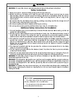 Предварительный просмотр 2 страницы Emerson NORTHWIND CF705AB03 Owner'S Manual