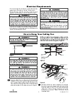 Предварительный просмотр 4 страницы Emerson Northwind Contemporary Snugger CF804SBS01 Owner'S Manual