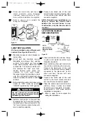 Предварительный просмотр 14 страницы Emerson NOTTINGHAM CF4600GLZ00 Owner'S Manual