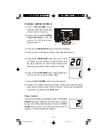 Preview for 11 page of Emerson NR303TT Owner'S Manual