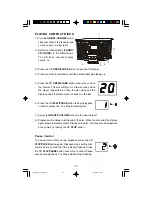 Preview for 11 page of Emerson NR305TT Owner'S Manual