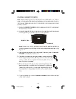 Preview for 13 page of Emerson NR305TT Owner'S Manual