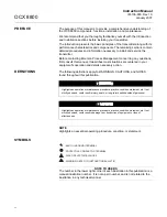 Preview for 8 page of Emerson OCX 8800 Instruction Manual