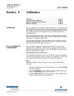 Preview for 61 page of Emerson OCX 8800 Instruction Manual