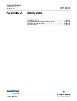 Preview for 125 page of Emerson OCX 8800 Instruction Manual