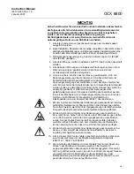 Preview for 131 page of Emerson OCX 8800 Instruction Manual