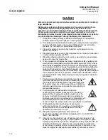 Preview for 142 page of Emerson OCX 8800 Instruction Manual