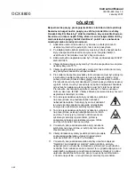 Preview for 144 page of Emerson OCX 8800 Instruction Manual