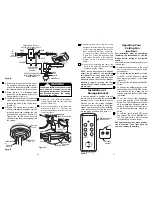 Предварительный просмотр 6 страницы Emerson OLYMPIA KF100AP00 Owner'S Manual