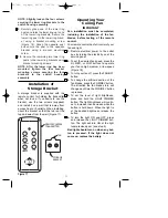 Предварительный просмотр 11 страницы Emerson OLYMPIA KF100AP01 Owner'S Manual