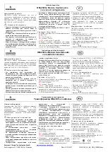 Предварительный просмотр 2 страницы Emerson OM-230V Series Operating Instruction