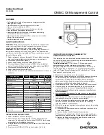 Emerson OMB Instruction Sheet preview