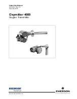 Emerson Oxymitter 4000 Instruction Manual preview