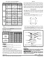 Preview for 2 page of Emerson P159A Series Installation & Maintenance Instructions