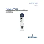 Предварительный просмотр 1 страницы Emerson PACSystems RX3i IC695ECM850 Quick Start Manual