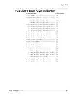 Preview for 105 page of Emerson PCM-22 Manual