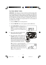 Preview for 16 page of Emerson PD3500RD Owner'S Manual