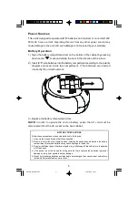 Preview for 6 page of Emerson PD3812BK Owner'S Manual