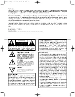 Preview for 1 page of Emerson PD5500 Owner'S Manual