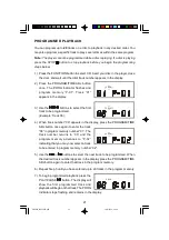 Preview for 22 page of Emerson PD5802 Owner'S Manual