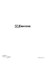 Предварительный просмотр 20 страницы Emerson PD6870CH Owner'S Manual