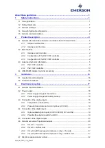 Preview for 2 page of Emerson PeC C100 Hardware Implementation Manuallines