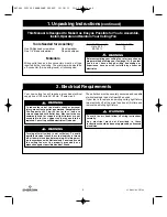 Preview for 4 page of Emerson PENBROOKE SELECT CF5100BS00 Owner'S Manual