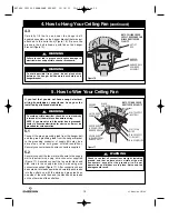 Preview for 10 page of Emerson PENBROOKE SELECT CF5100BS00 Owner'S Manual