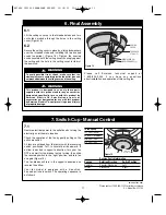 Preview for 11 page of Emerson PENBROOKE SELECT CF5100BS00 Owner'S Manual