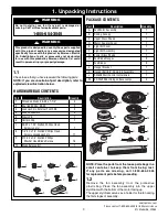 Предварительный просмотр 3 страницы Emerson Portland CF965BS00 Owner'S Manual