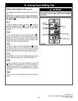 Предварительный просмотр 25 страницы Emerson Portland CF965BS00 Owner'S Manual