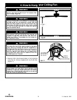 Preview for 8 page of Emerson PRIMA CF901BS00 Owner'S Manual