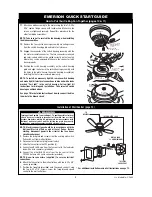 Preview for 5 page of Emerson PRIMA SNUGGER CF905BS00 Owner'S Manual