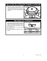 Preview for 11 page of Emerson PRIMA SNUGGER CF905BS00 Owner'S Manual