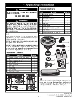 Предварительный просмотр 3 страницы Emerson PRO CF710BS03 Owner'S Manual