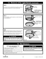 Предварительный просмотр 18 страницы Emerson PRO CF710BS03 Owner'S Manual