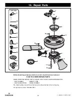 Предварительный просмотр 20 страницы Emerson PRO CF710BS03 Owner'S Manual