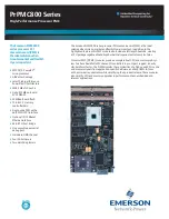 Preview for 1 page of Emerson PrPMC800 Brochure