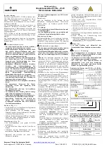 Preview for 2 page of Emerson PT5N FLR Series Operating Instruction