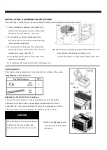 Предварительный просмотр 6 страницы Emerson Quiet Kool EARC5MD1 Operating Instructions Manual