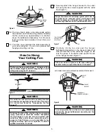 Preview for 6 page of Emerson RAPHAEL CF2605PW00 Owner'S Manual